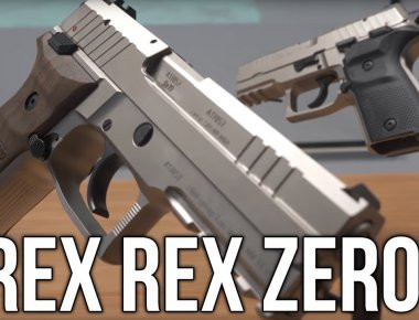 Βίντεο: Νέα πιστόλια Arex Rex Zero 1 Alpha για σκοποβολή και επινικελωμένα μοντέλα!
